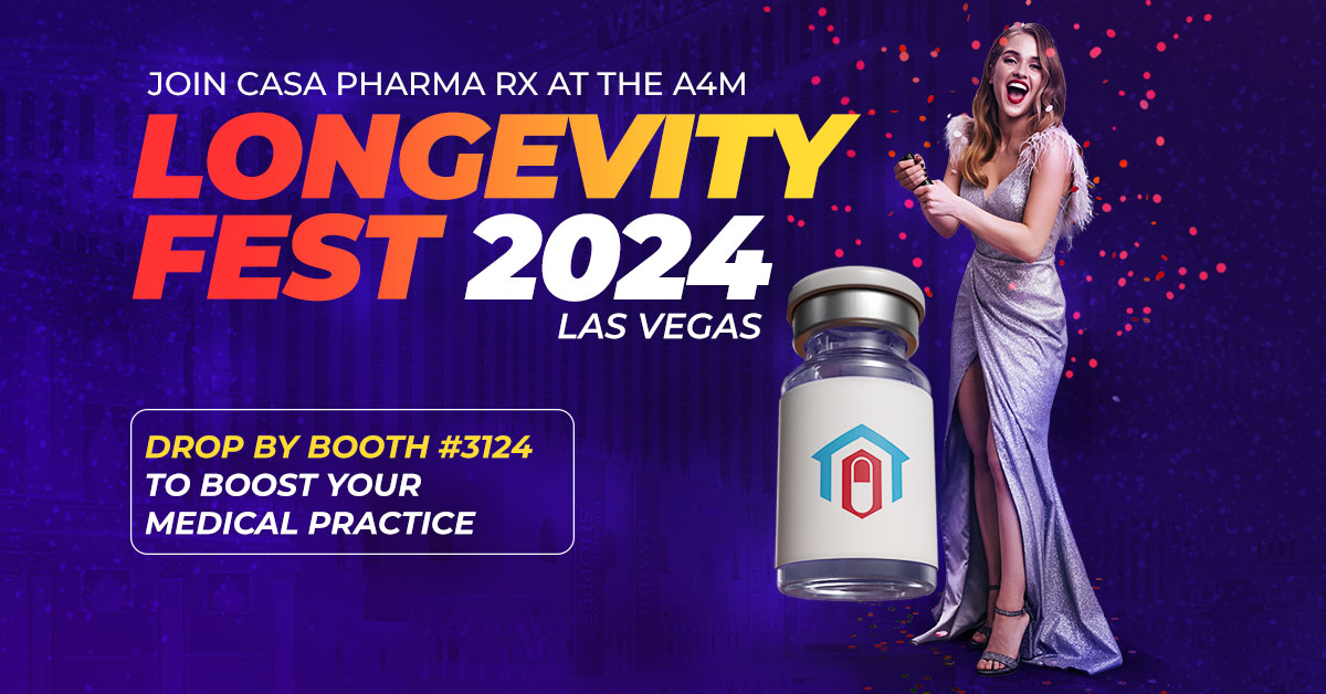 A4M LongevityFest 2024 in Las Vegas Casa Pharma RX